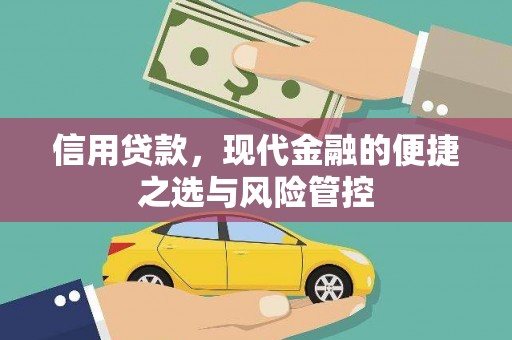 武汉信用贷款，现代金融的便捷之选与风险管控