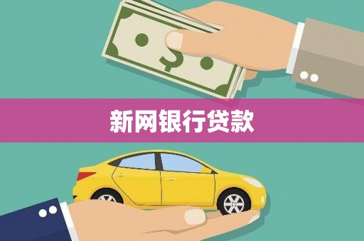 武汉新网银行贷款
