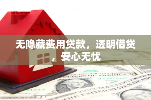 武汉无隐藏费用贷款，透明借贷，安心无忧