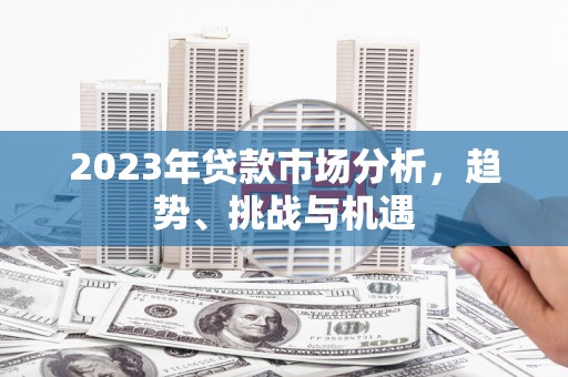 武汉2023年贷款市场分析，趋势、挑战与机遇