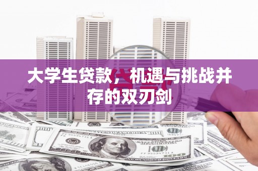 武汉大学生贷款，机遇与挑战并存的双刃剑