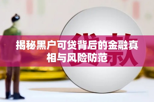 武汉揭秘黑户可贷背后的金融真相与风险防范