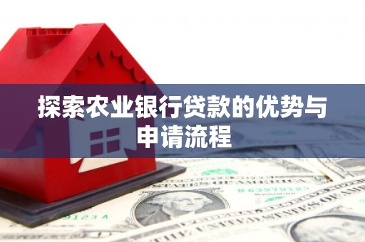 武汉探索农业银行贷款的优势与申请流程