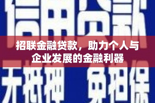武汉招联金融贷款，助力个人与企业发展的金融利器
