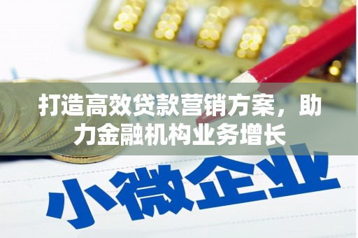 武汉打造高效贷款营销方案，助力金融机构业务增长