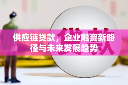 武汉供应链贷款，企业融资新路径与未来发展趋势
