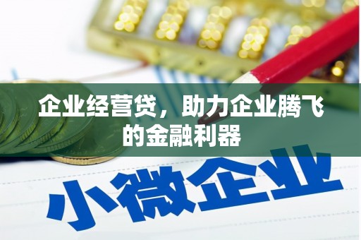武汉企业经营贷，助力企业腾飞的金融利器