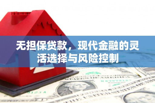武汉无担保贷款，现代金融的灵活选择与风险控制