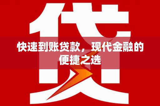 武汉快速到账贷款，现代金融的便捷之选