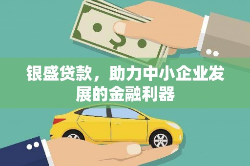 武汉银盛贷款，助力中小企业发展的金融利器
