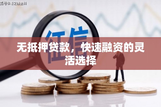 武汉无抵押贷款，快速融资的灵活选择