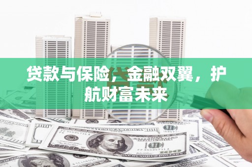武汉贷款与保险，金融双翼，护航财富未来