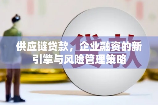 武汉供应链贷款，企业融资的新引擎与风险管理策略