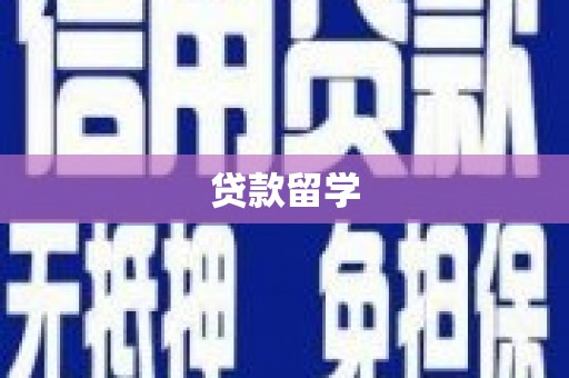 武汉贷款留学