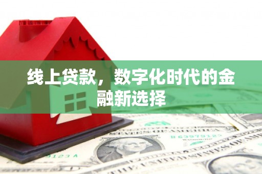 武汉线上贷款，数字化时代的金融新选择