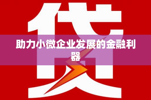 武汉助力小微企业发展的金融利器