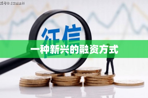 武汉一种新兴的融资方式